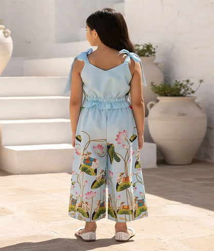 Pret Printed Crop Top with Plazo