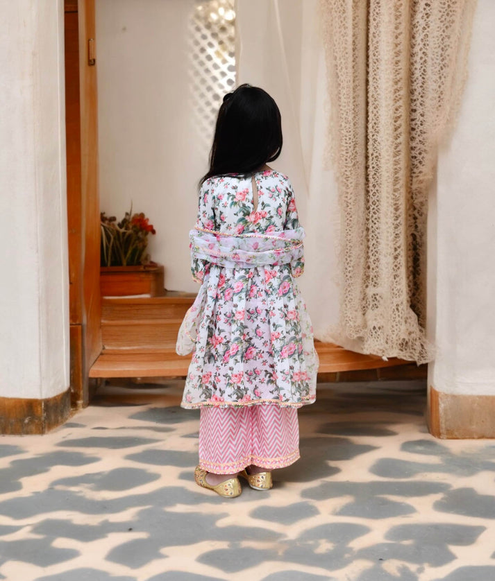 Pret Printed kurti with Plazzo