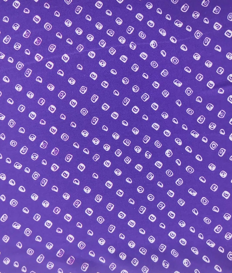 Pret Purple Bandhej Kurti with Dhoti