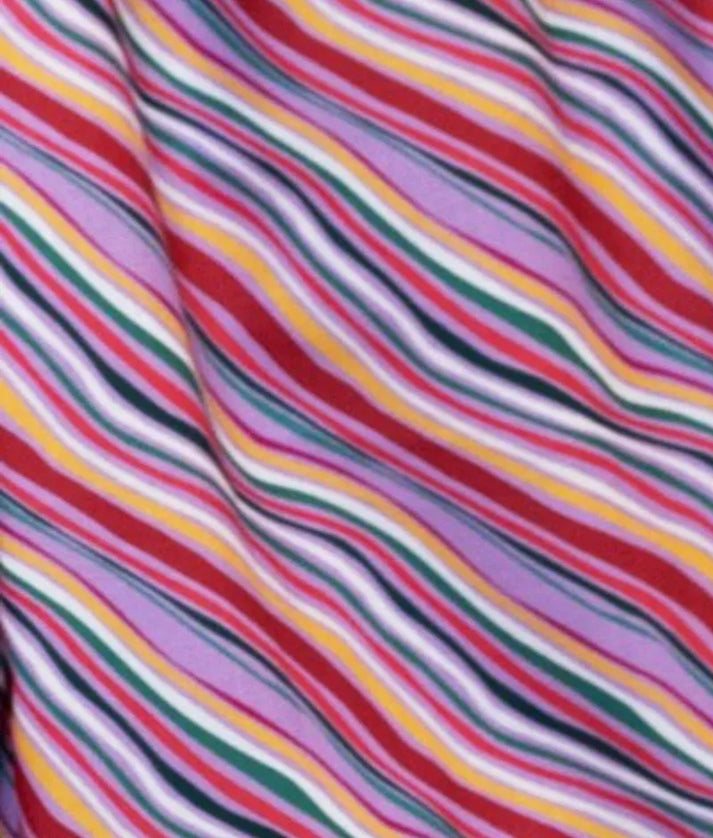 Pret Purple Printed Kurti with Plazo