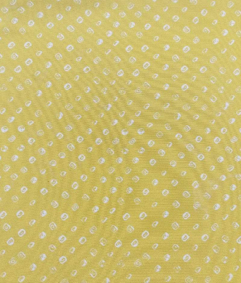 Pret Yellow Bandhej Kurti with Dhoti