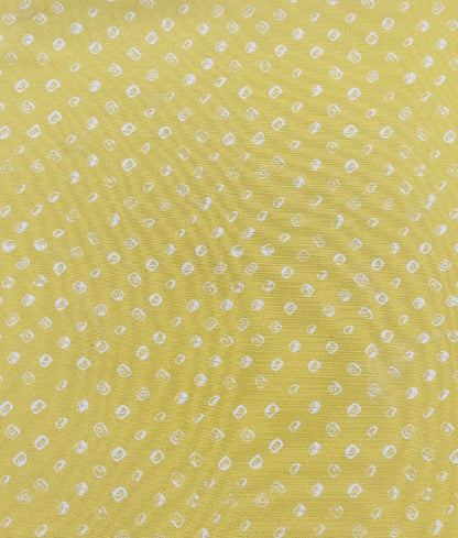 Pret Yellow Bandhej Kurti with Dhoti