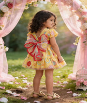 Pret Yellow Organza frock