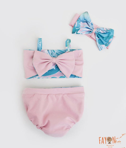 Fayon Kids Baby Pink Swim wear for Girls