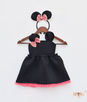 Black Lycra Dress for Girls