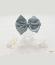 Fayon Kids Blue Shimmer Hair Clip for Girls