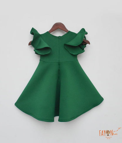 Buy Green Lycra Dress for Girls Online for Girls – FayonKids Buy Green Lycra Dress for Girls Online for Girls – FayonKids