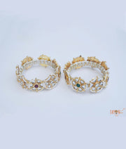 Fayon Kids Kundan Bangles for Girls