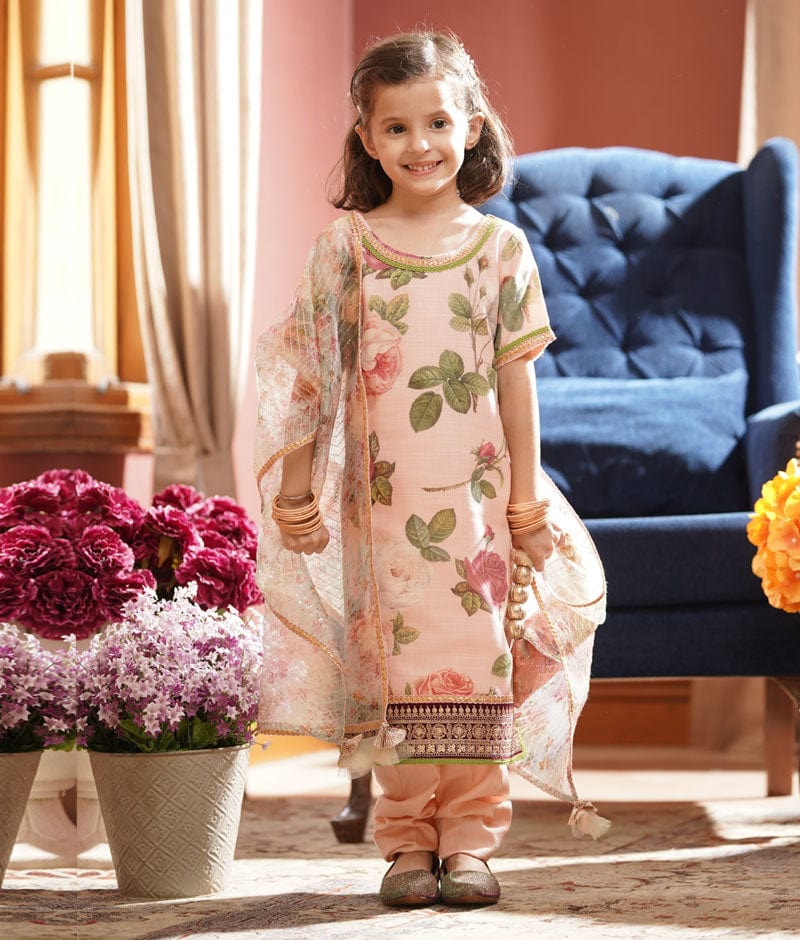 6156 Heavy Festive Wear Georgette Designer Salwar Suits Kids Collection -  The Ethnic World