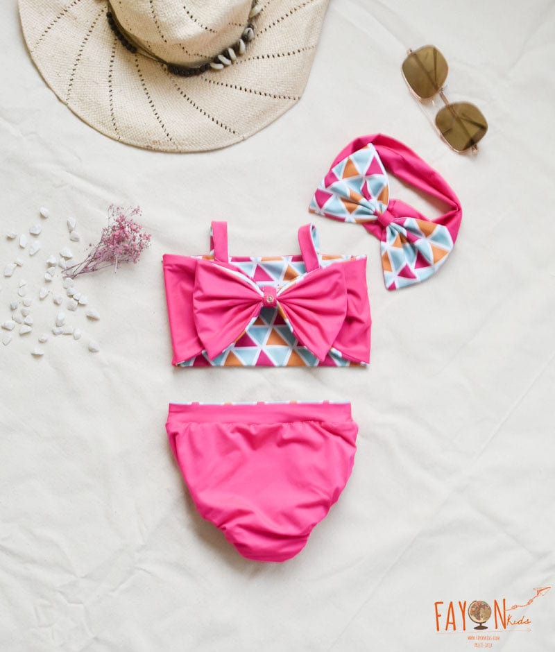 Fayon Kids Pink Swimwear for Girls