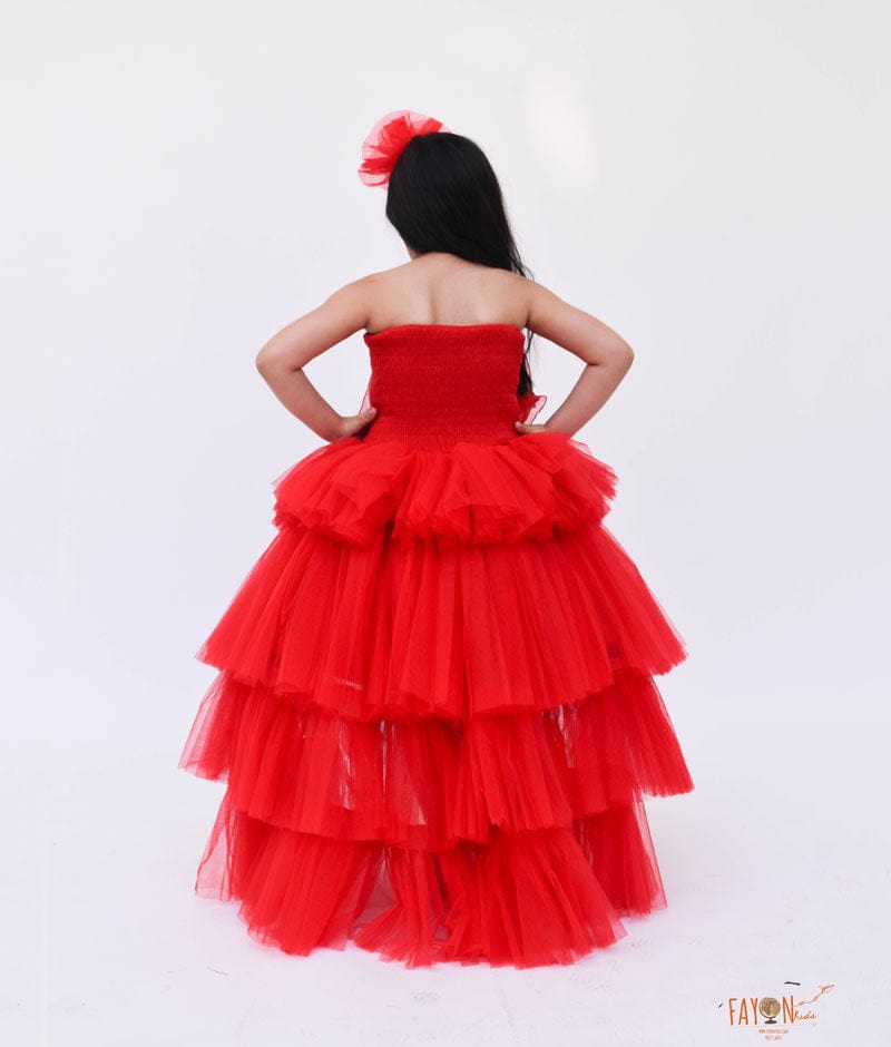 Buy Red Kids Party Dresses online  Girls Party Dresses  Li Li   wwwliandliin