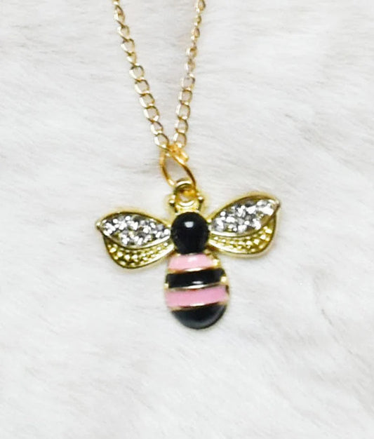 Manufactured by FAYON KIDS (Noida, U.P) Bee Metal Pendant for Girls