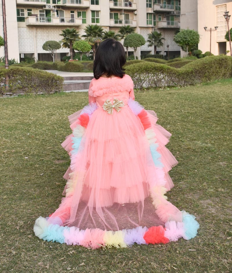 High low baby frock cheap