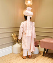 Pink Lucknowi Sherwani for Boys